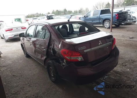 2018 Mitsubishi Mirage G4 Es из США, поврежденный, VIN ML32F3FJ4JHF09090